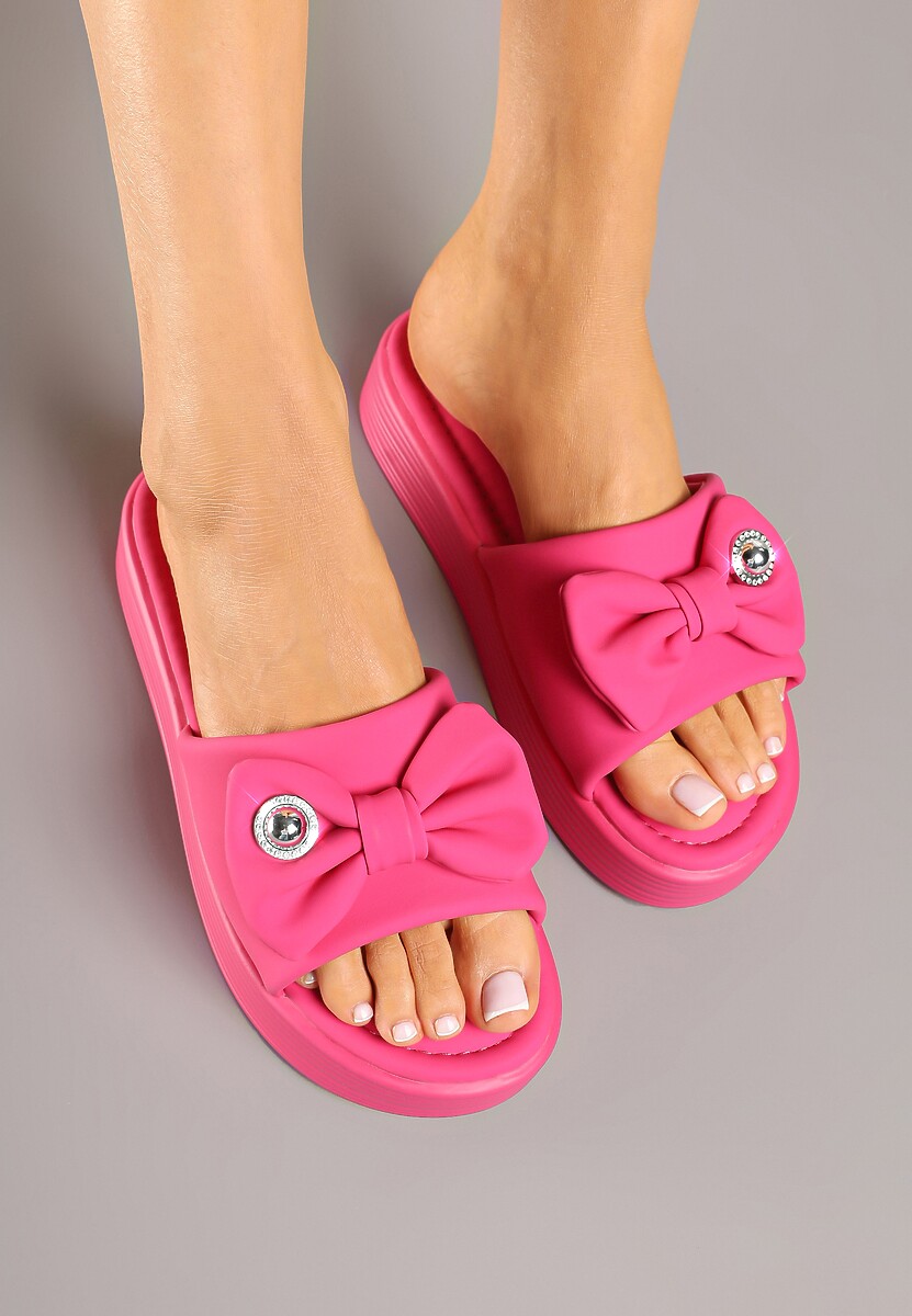 Papuci Meririela Fucsia 3