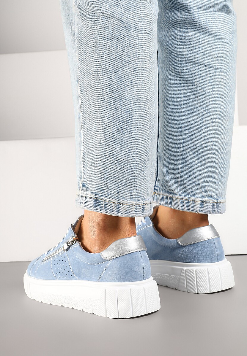 Sneakers Niliria Albaștri 3