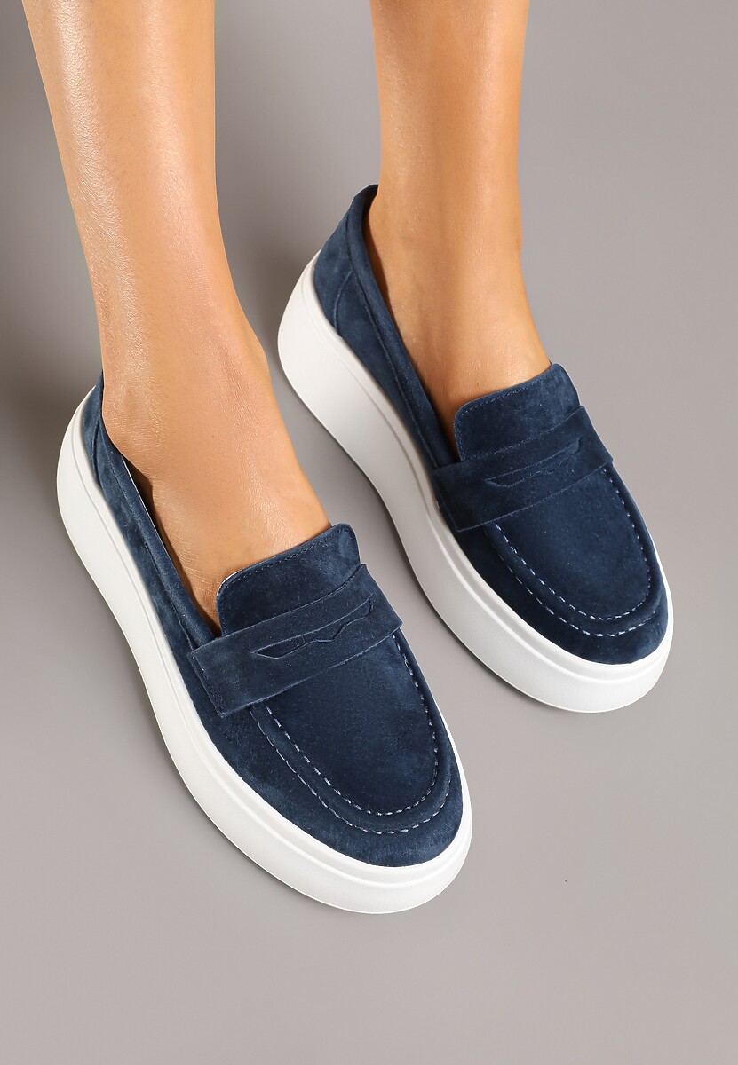 Pantofi casual Nilovira Bleumarin 3