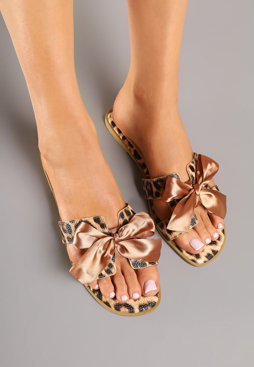 Papuci Nilirelle Imprimeu leopard 2