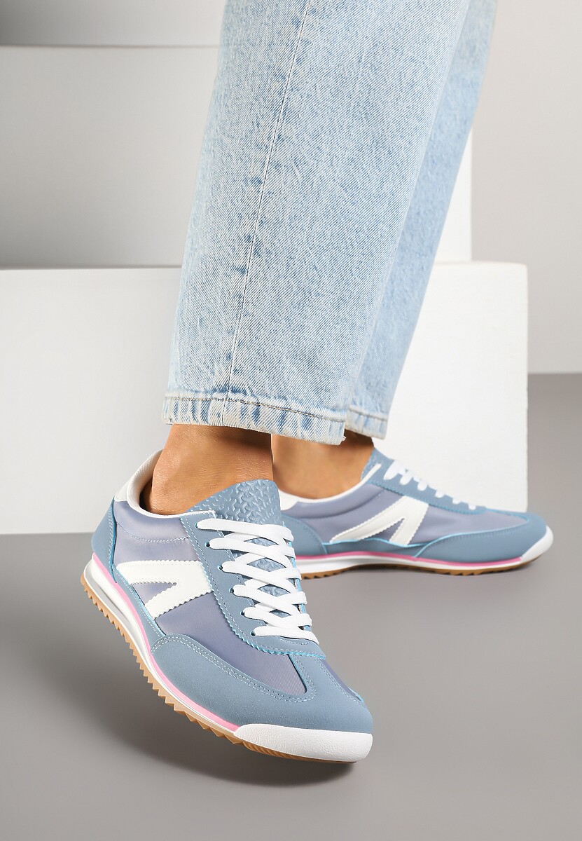 Sneakers Clevandra Albaștri 2