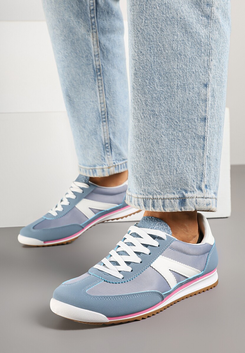 Sneakers Clevandra Albaștri 3