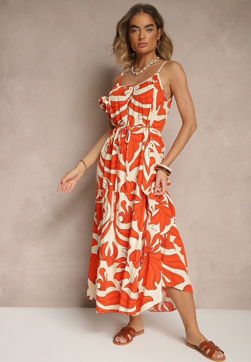 Rochie Maralana Portocalie 1