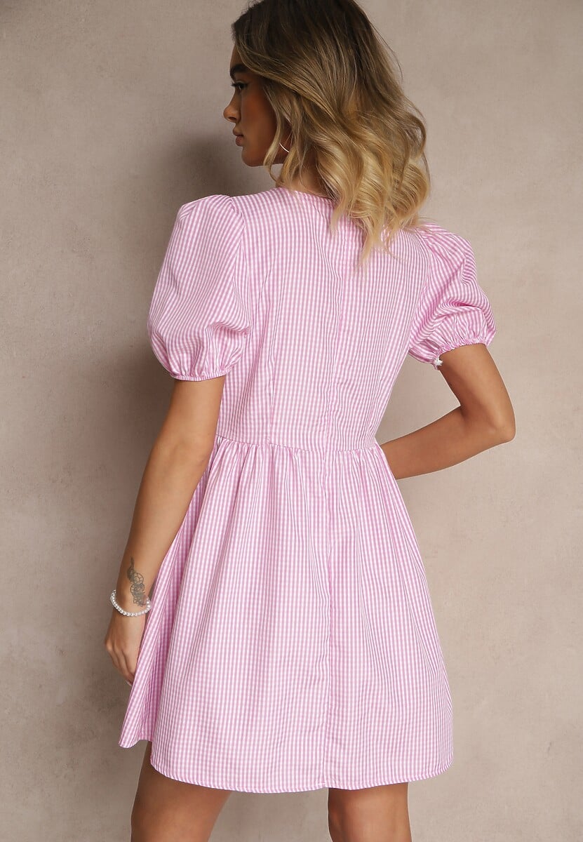 Rochie Temarea Roz 3