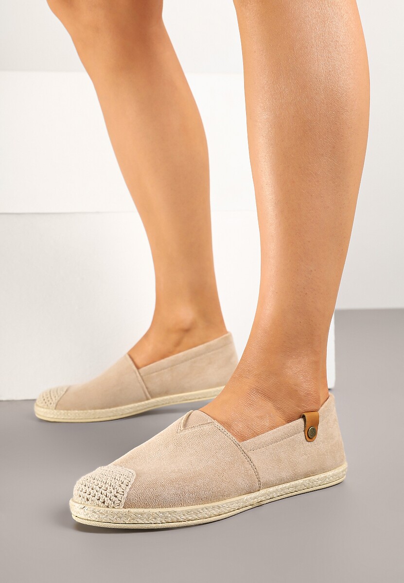 Espadrile Kinellis Bej închis 2