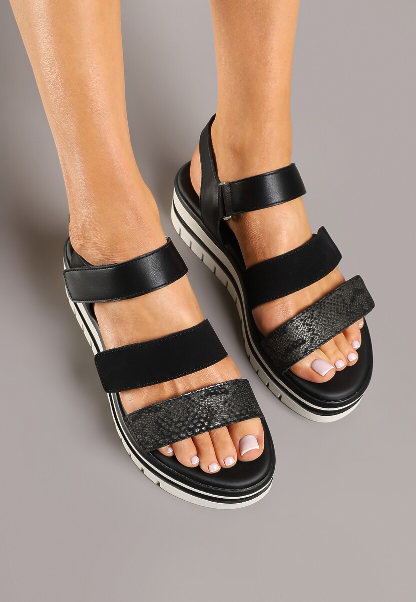 Sandale Weonea Negre 3