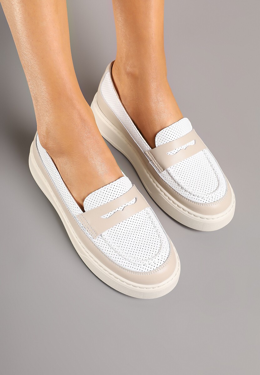 Mocasini Meraviela Bej 3