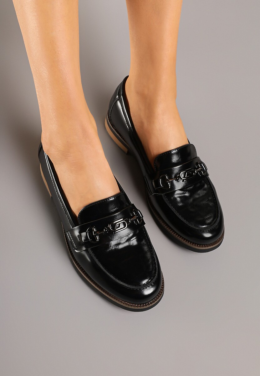 Pantofi casual Meralia Negri 3
