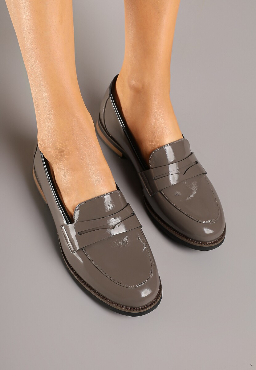 Mocasini Meradira Gri 3