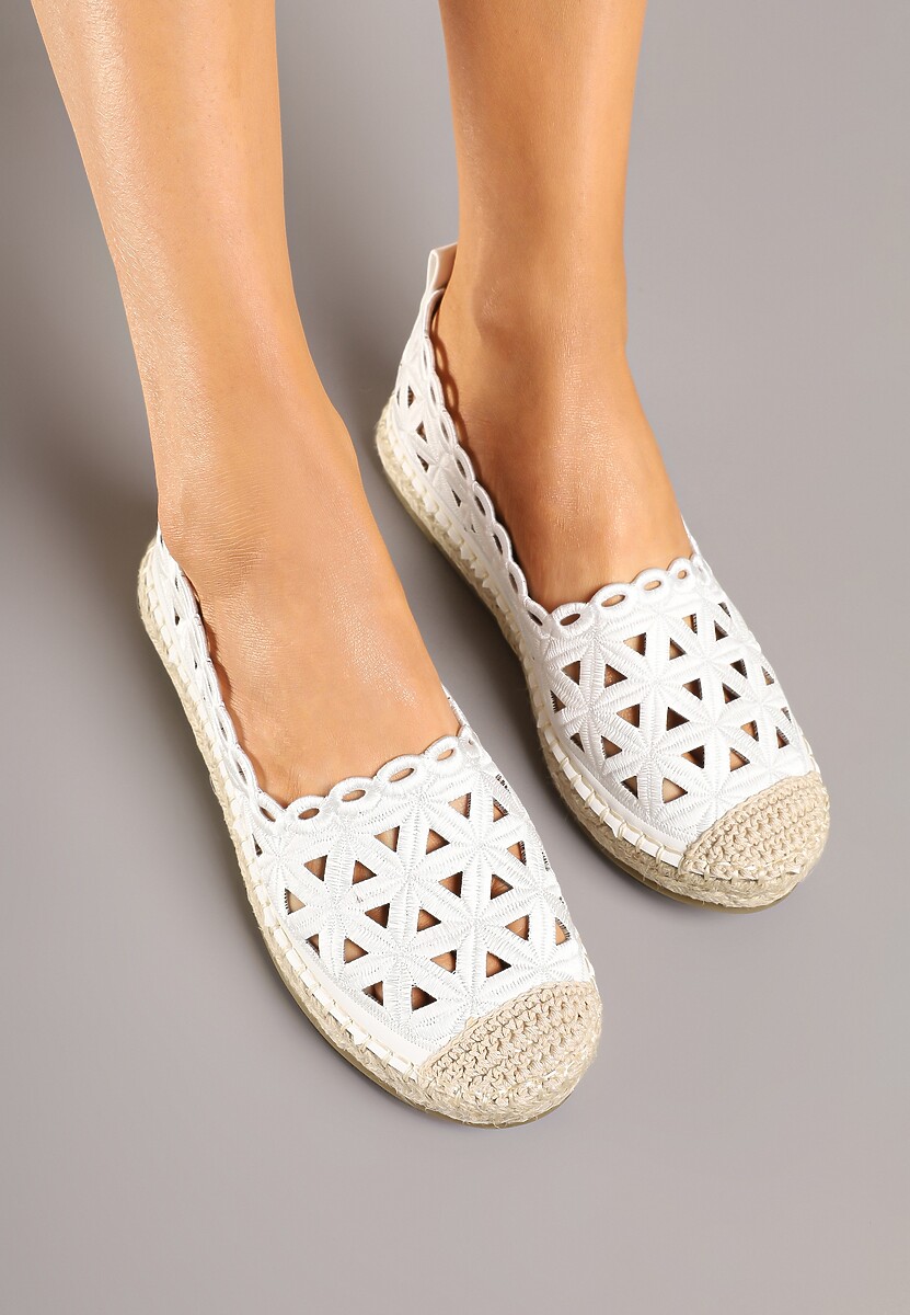Espadrile Meranovia Albe 3