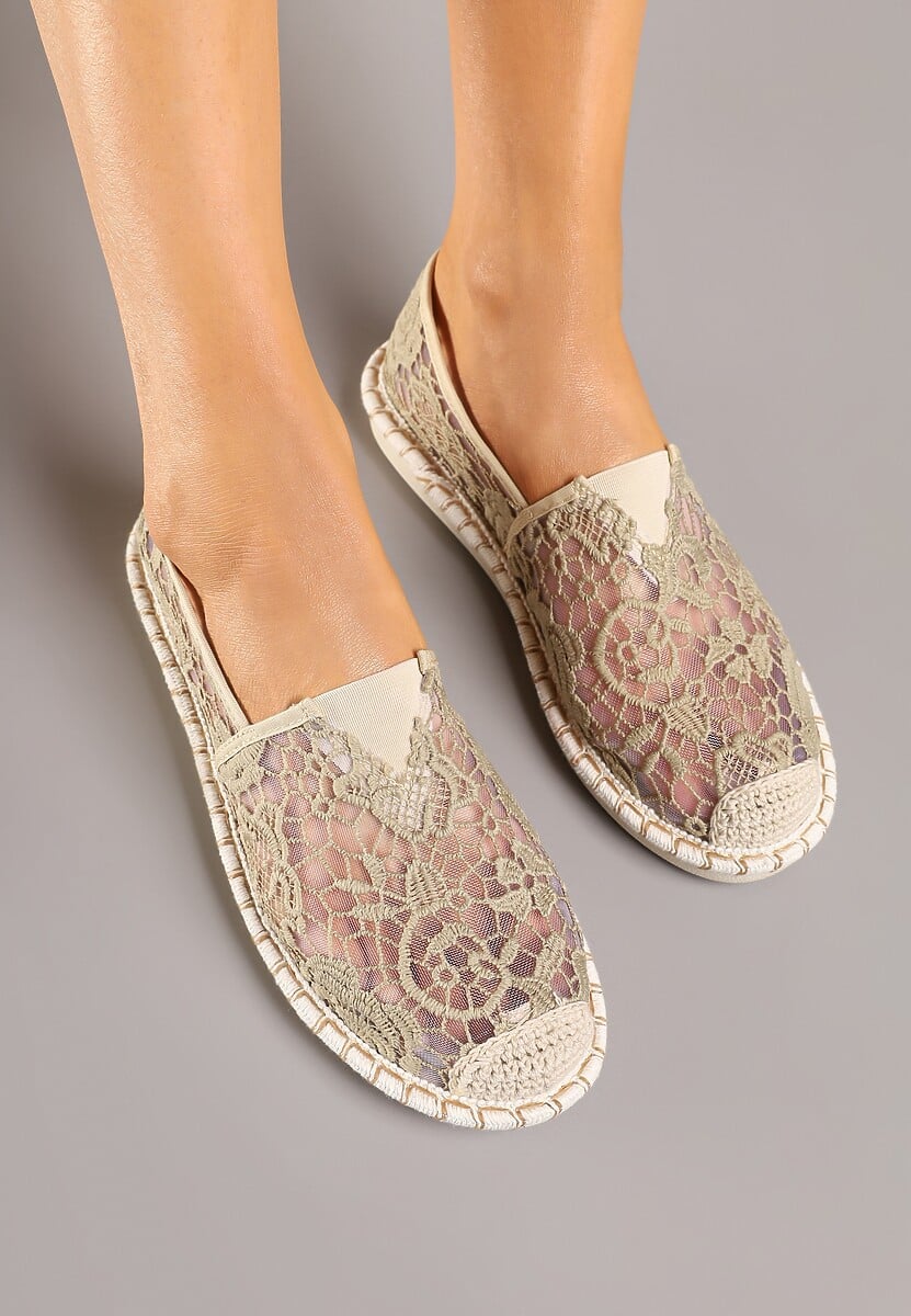 Espadrile Merarilia Bej închis 3
