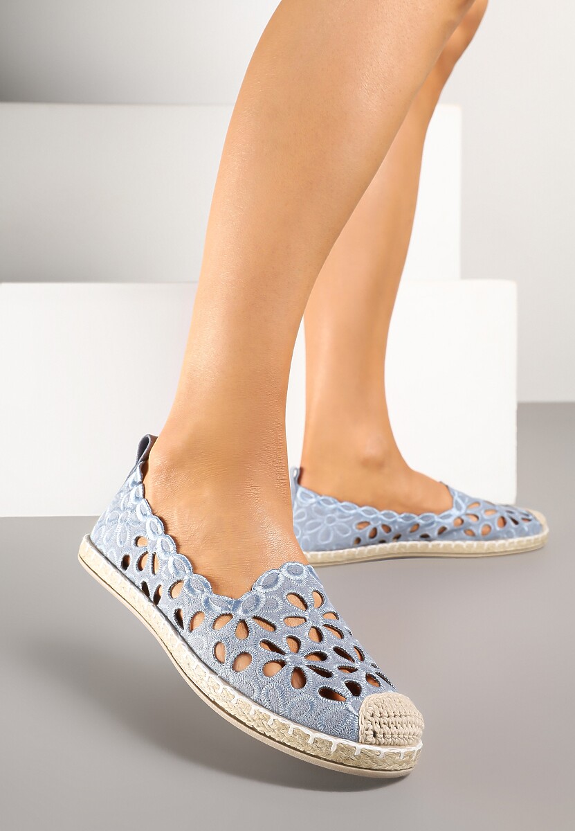 Espadrile Xalkio Albastru deschis 2