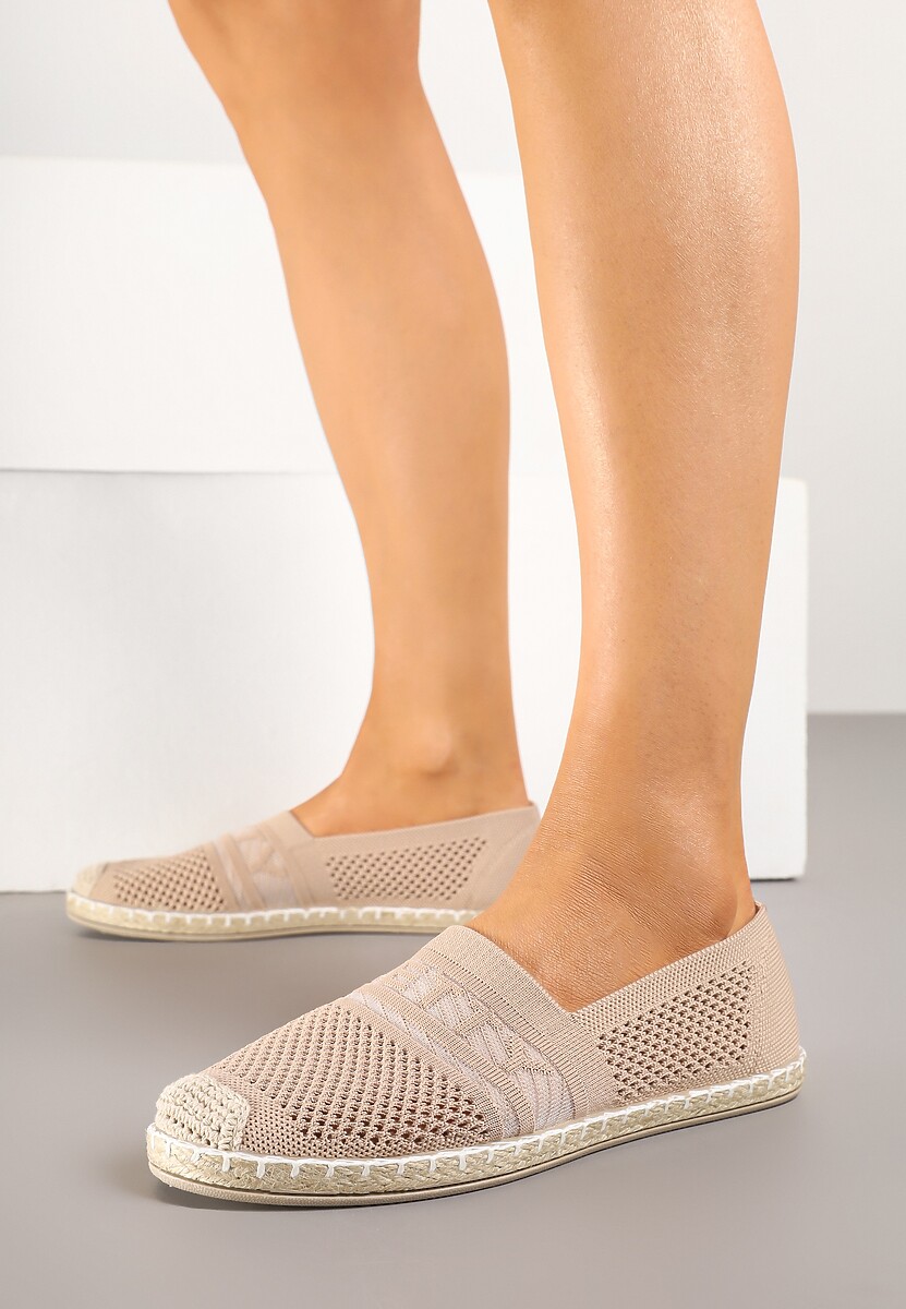 Espadrile Weorlisa Bej închis 2