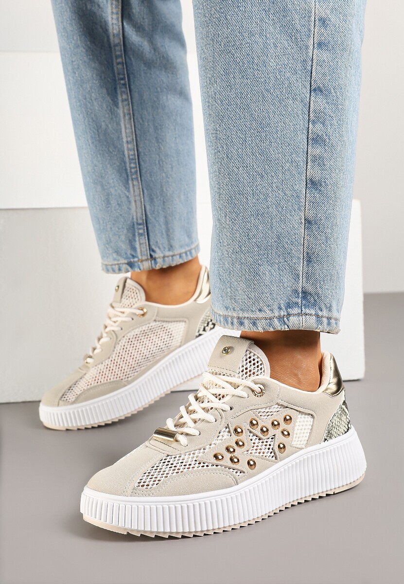 Sneakers Zeloti Bej 2