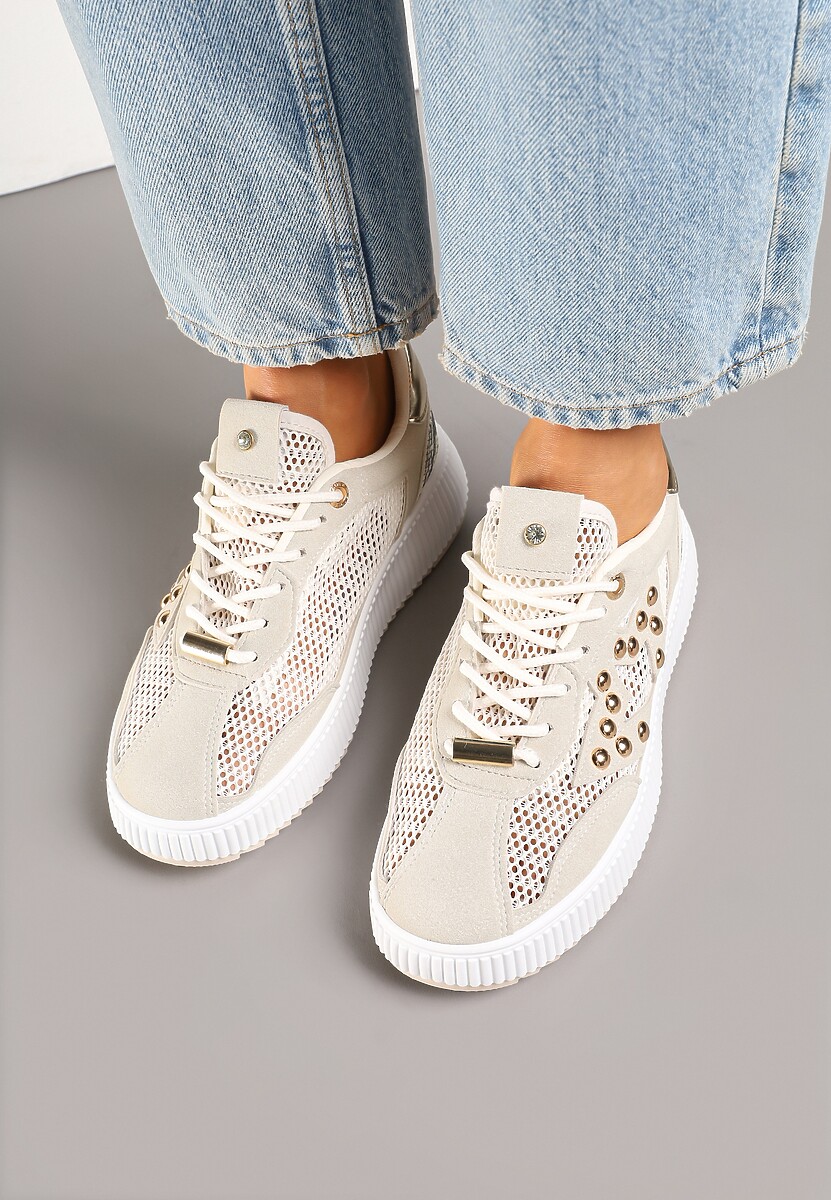 Sneakers Zeloti Bej 3