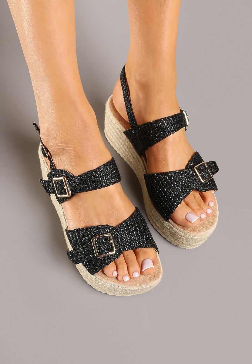 Sandale Saroti Negre 3