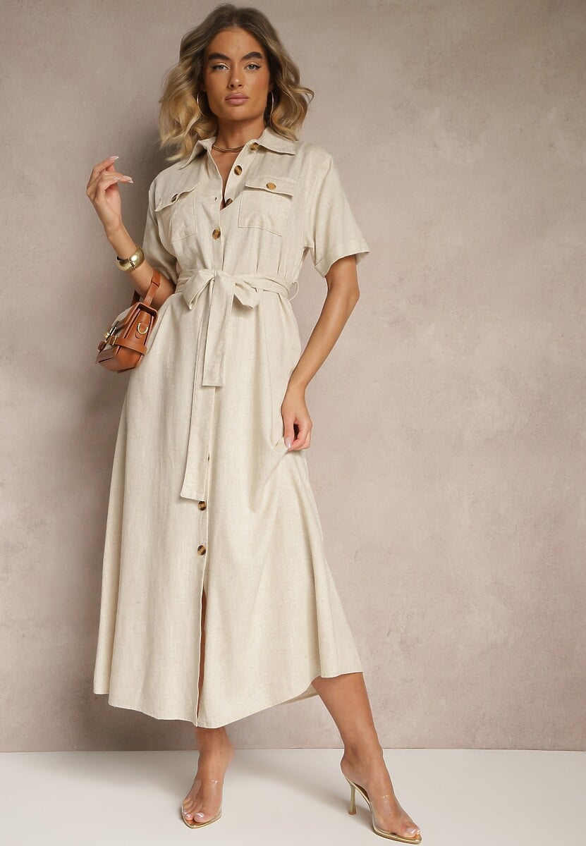 Rochie Weolara Bej 1