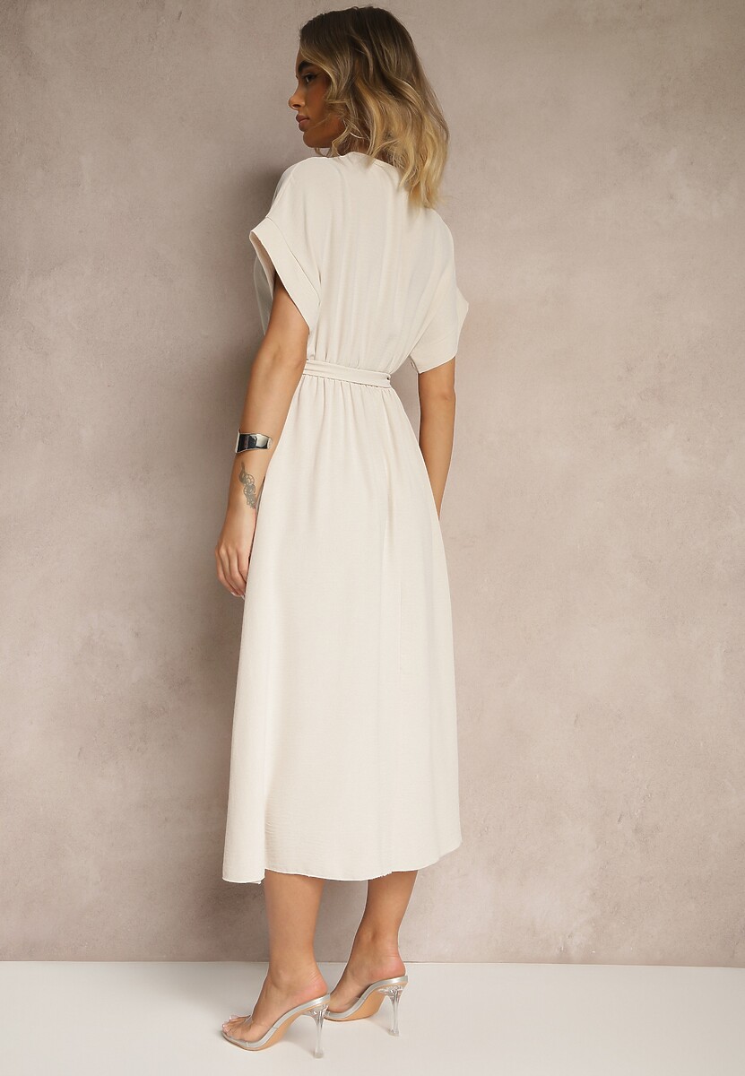 Rochie Sepenira Bej deschis 3