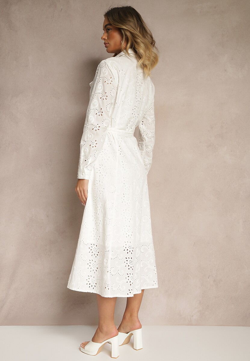 Rochie Novenelle Albă 3