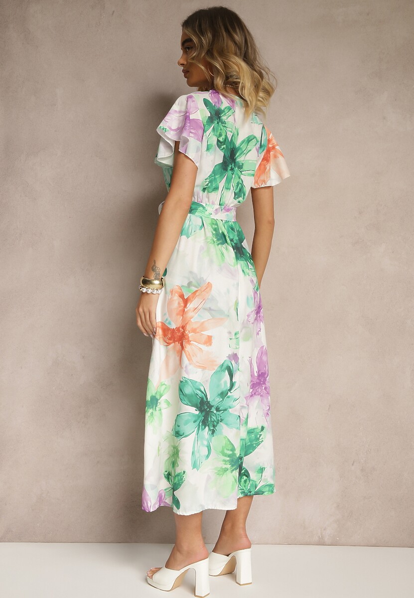 Rochie Redellira Verde închis 3