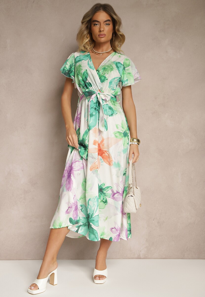 Rochie Redellira Verde închis 2