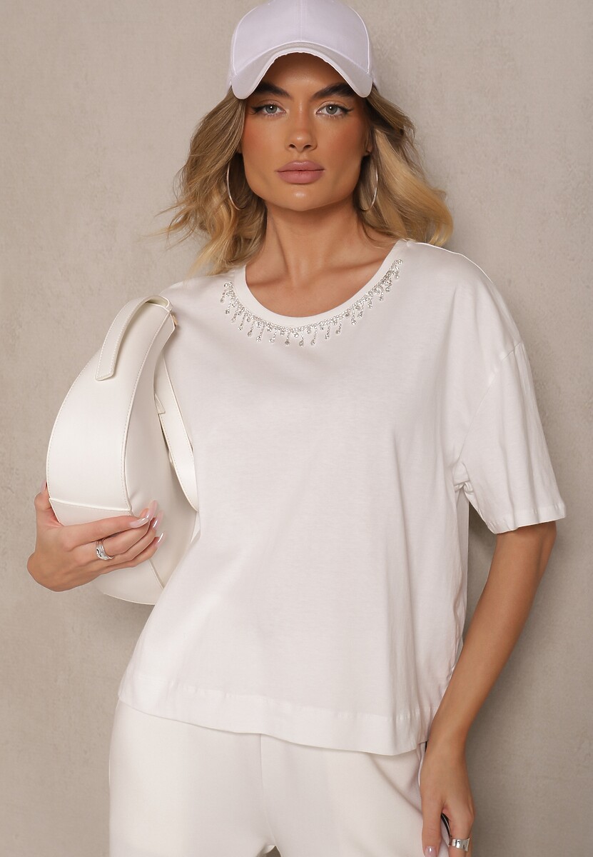 T-shirt Fadeola Alb 2
