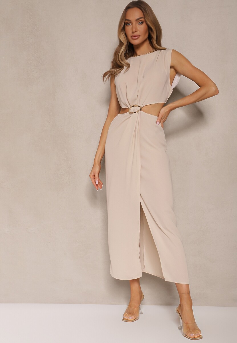 Rochie Galanissa Bej 1