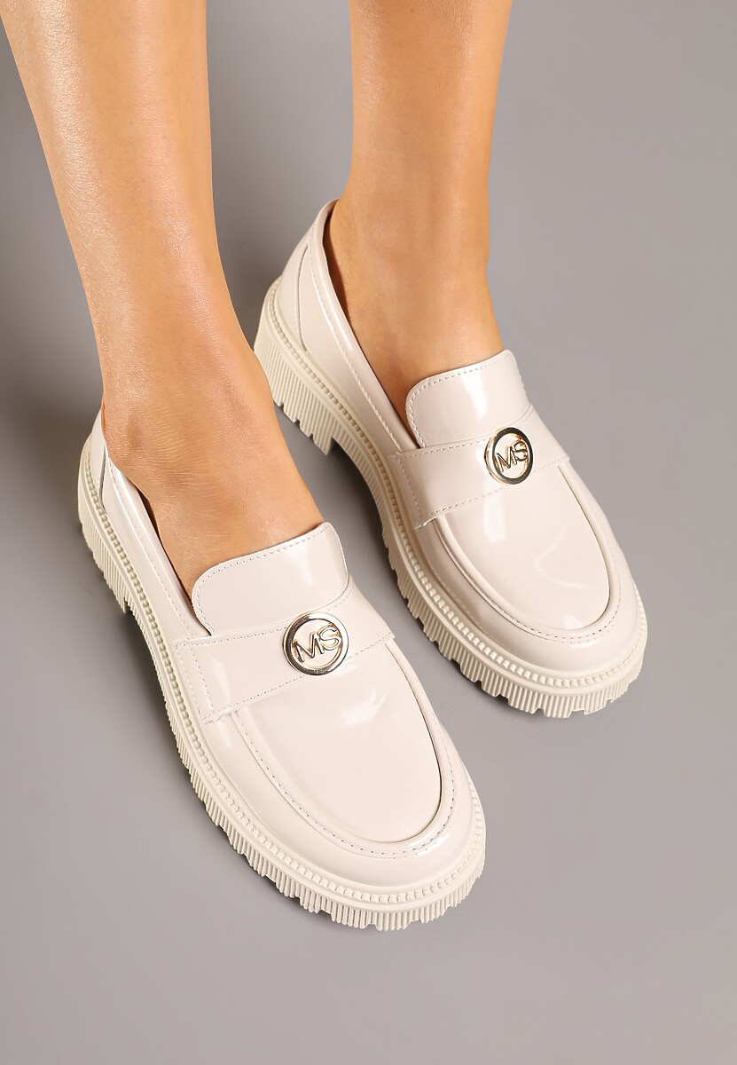 Pantofi casual Nevoliana Bej 3