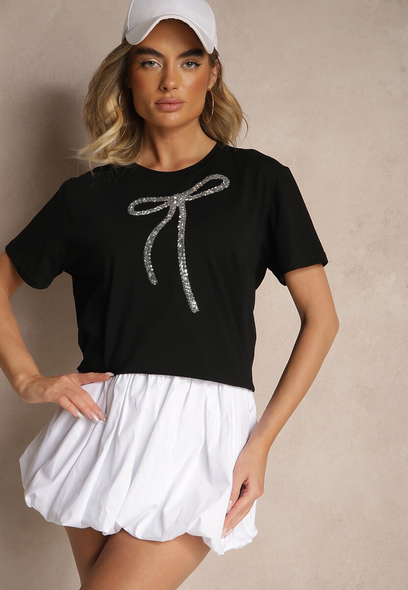 T-shirt Tenuria Negru 2