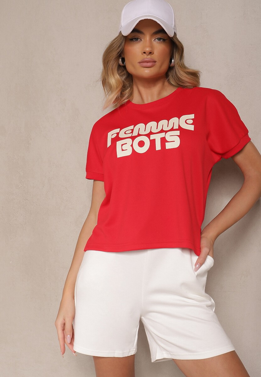 T-shirt Dezerine Roșu 1
