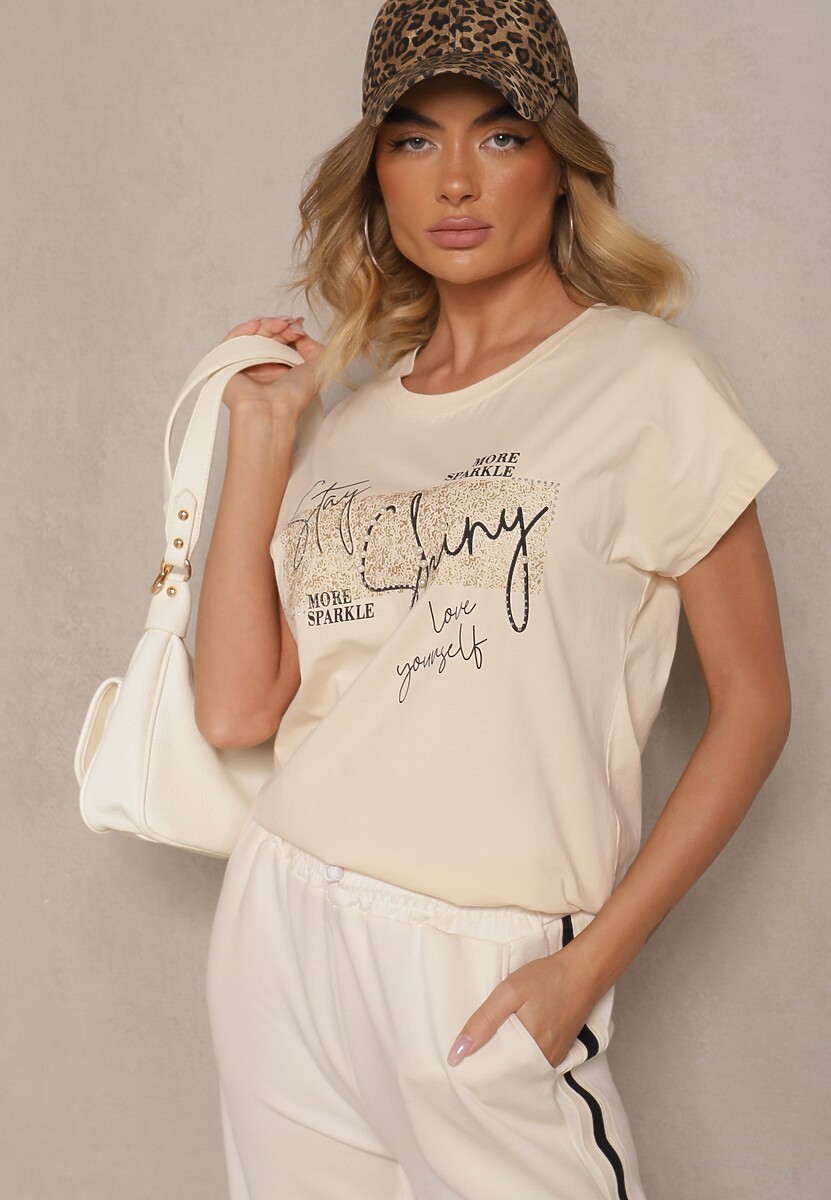 T-shirt Inellira Bej 2