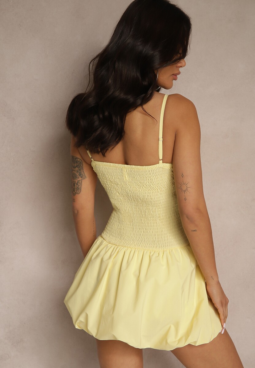 Rochie Donellia Galbenă 3