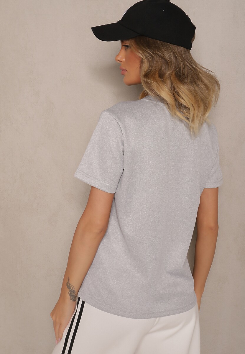 T-shirt Tezilea Gri deschis 3