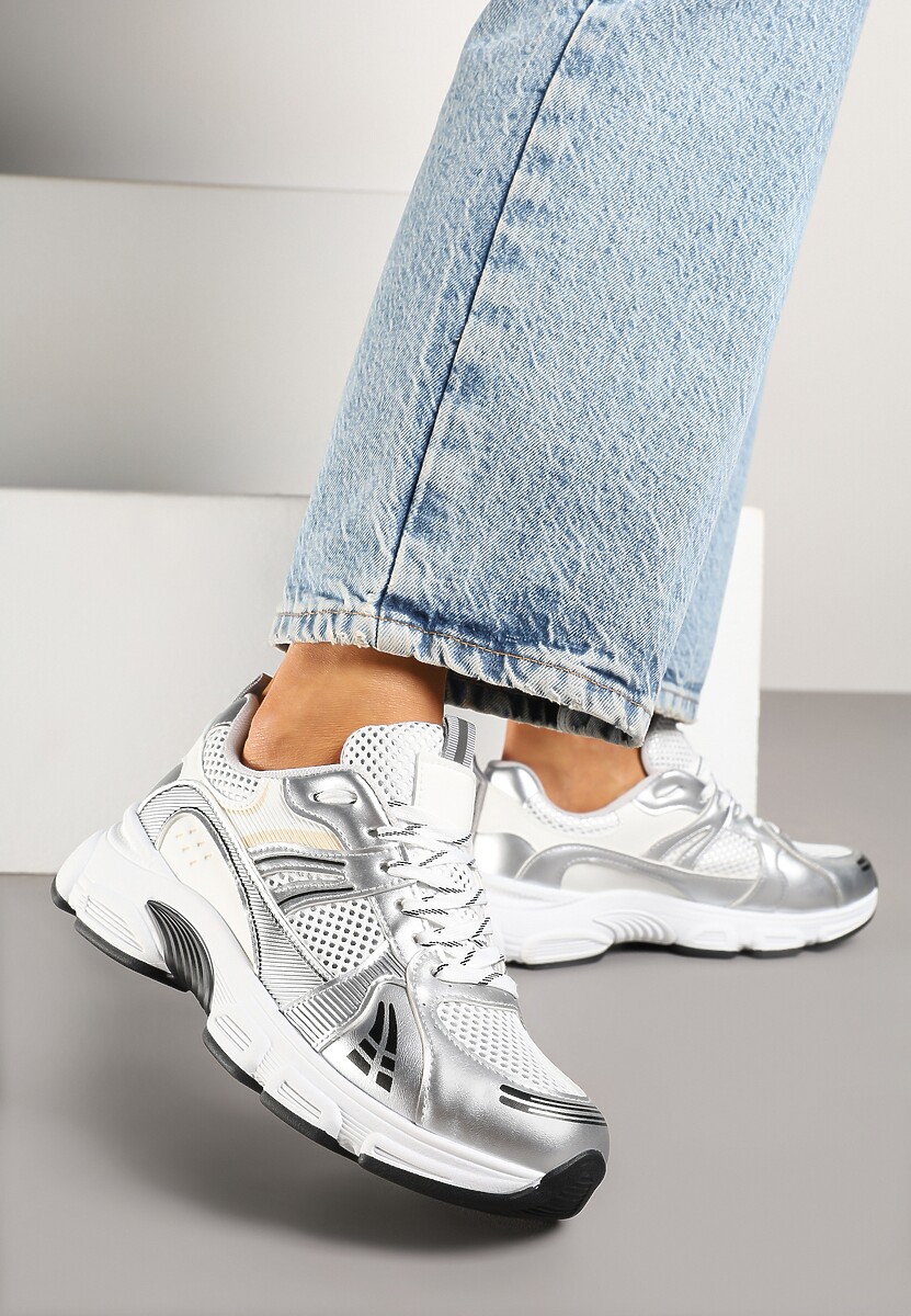 Sneakers Deylisse Argintii 1