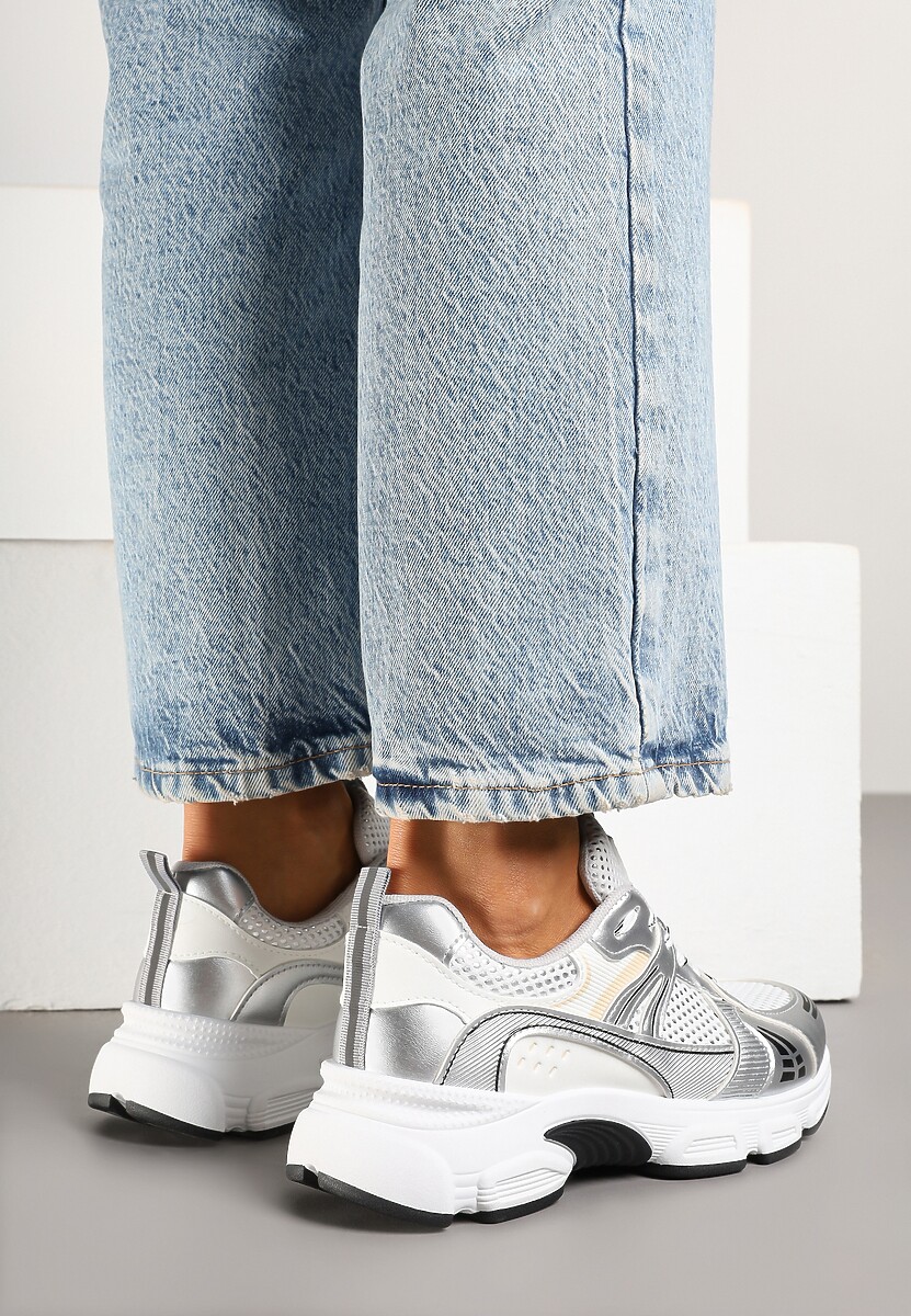 Sneakers Deylisse Argintii 3