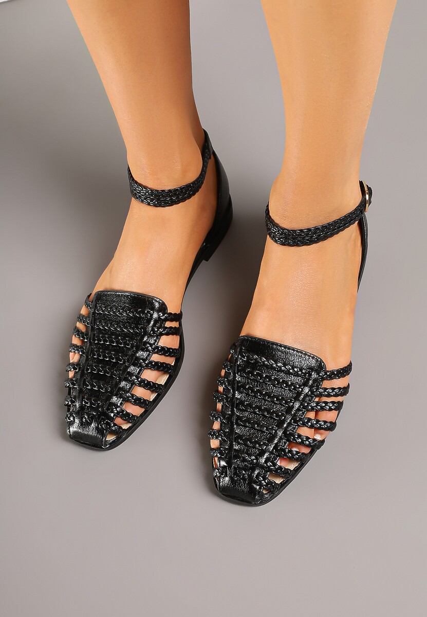 Sandale Pellore Negre 3