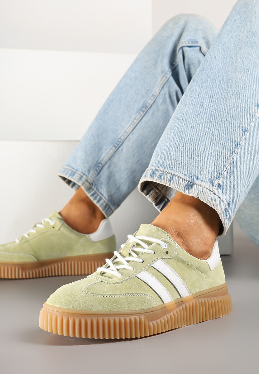 Sneakers Tenafina Verde deschis 1