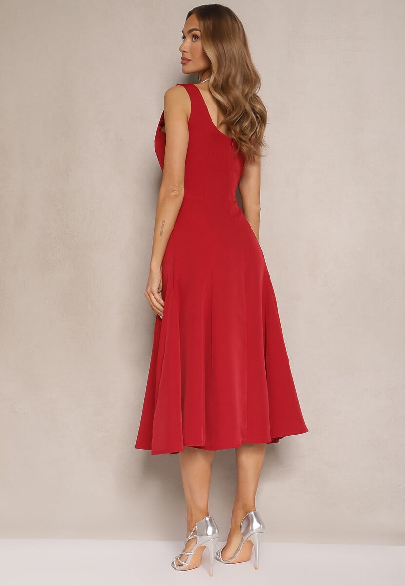 Rochie Deslene Bordo 3