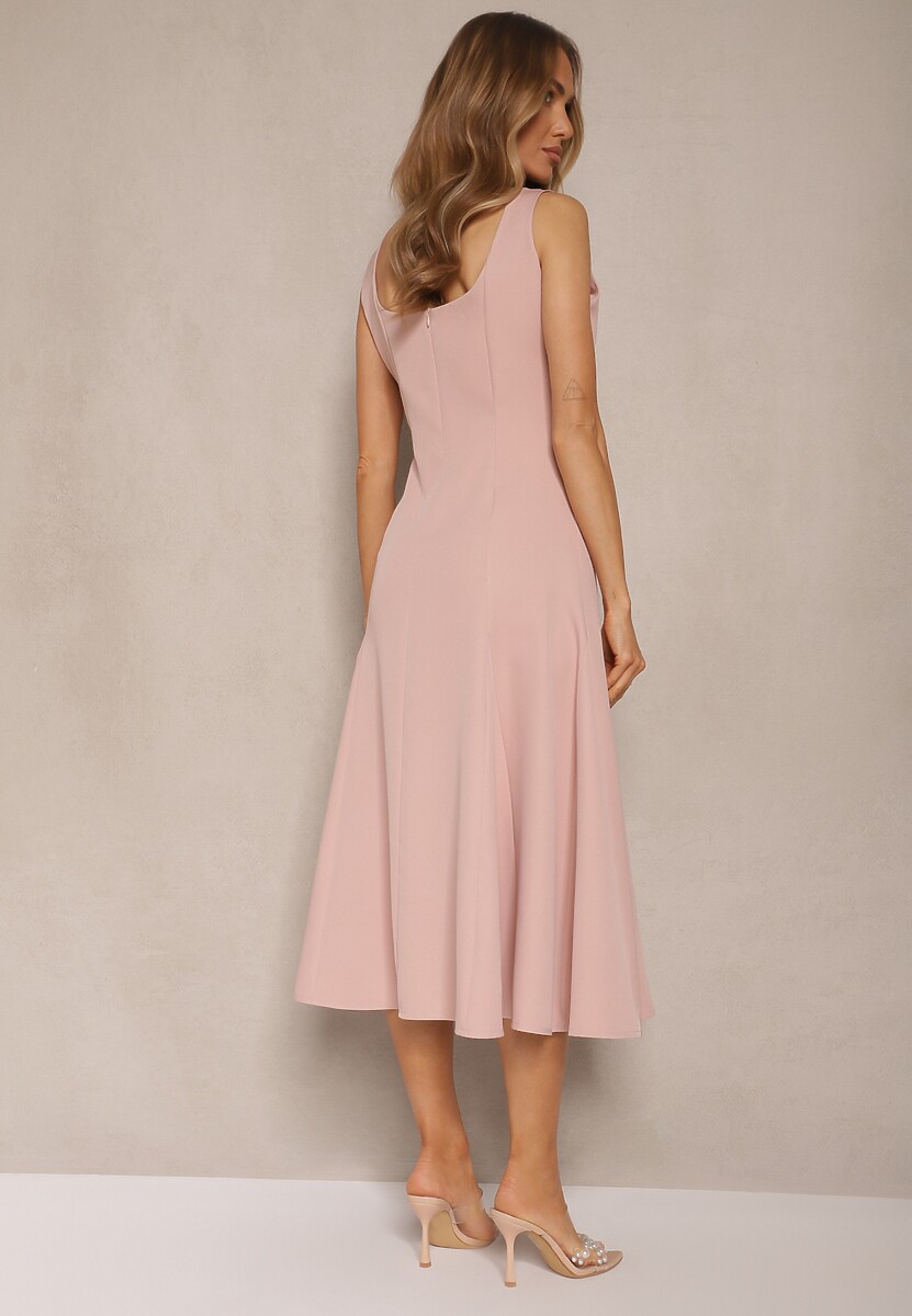 Rochie Deslene Roz 3