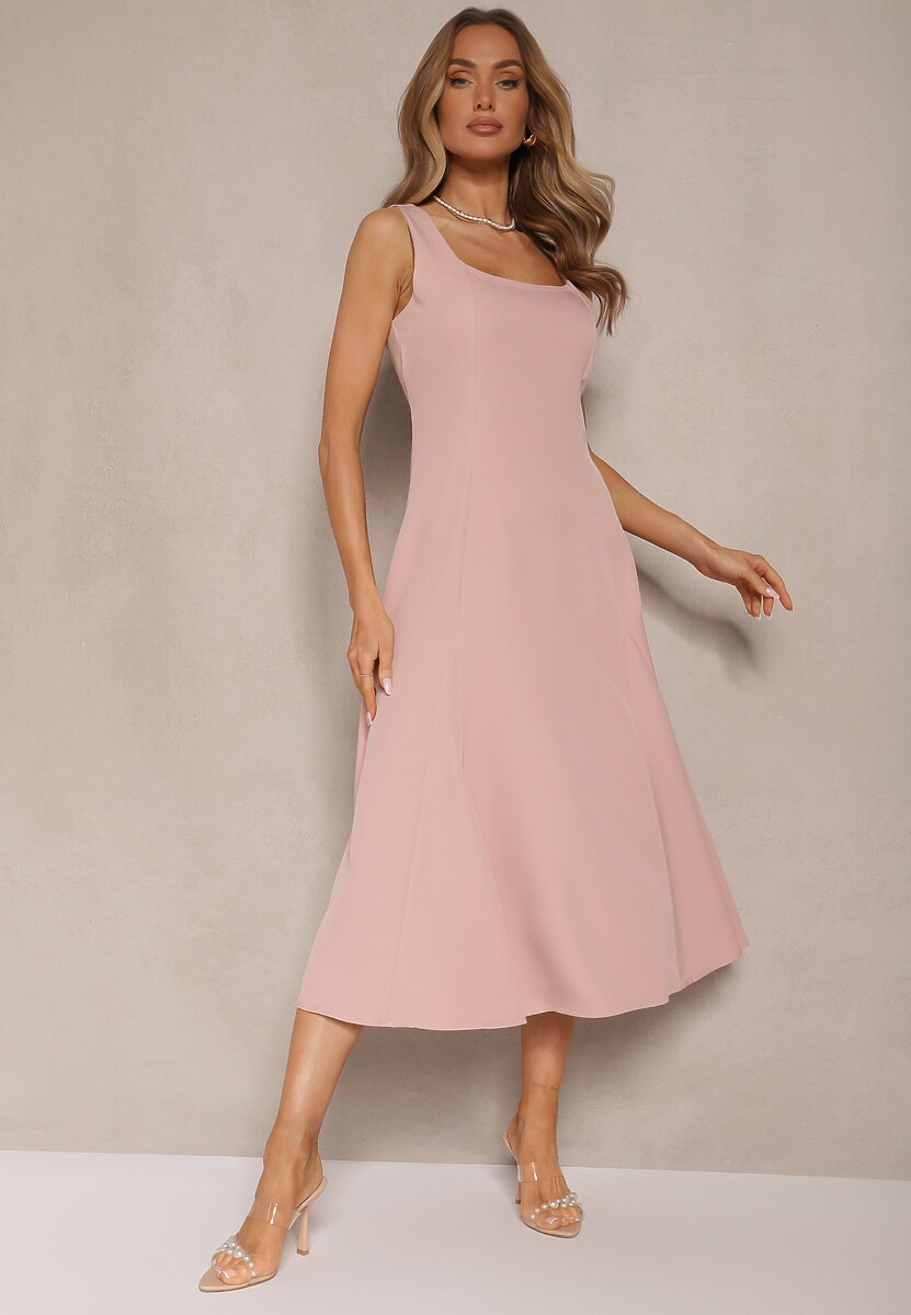 Rochie Deslene Roz 1