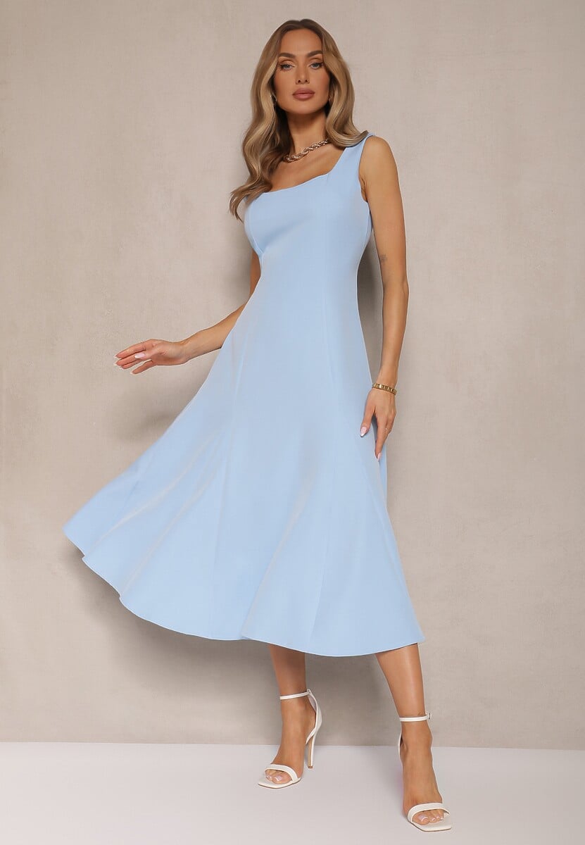 Rochie Deslene Albastră 1