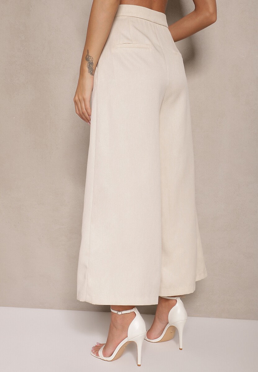 Pantaloni Adeana Bej 3
