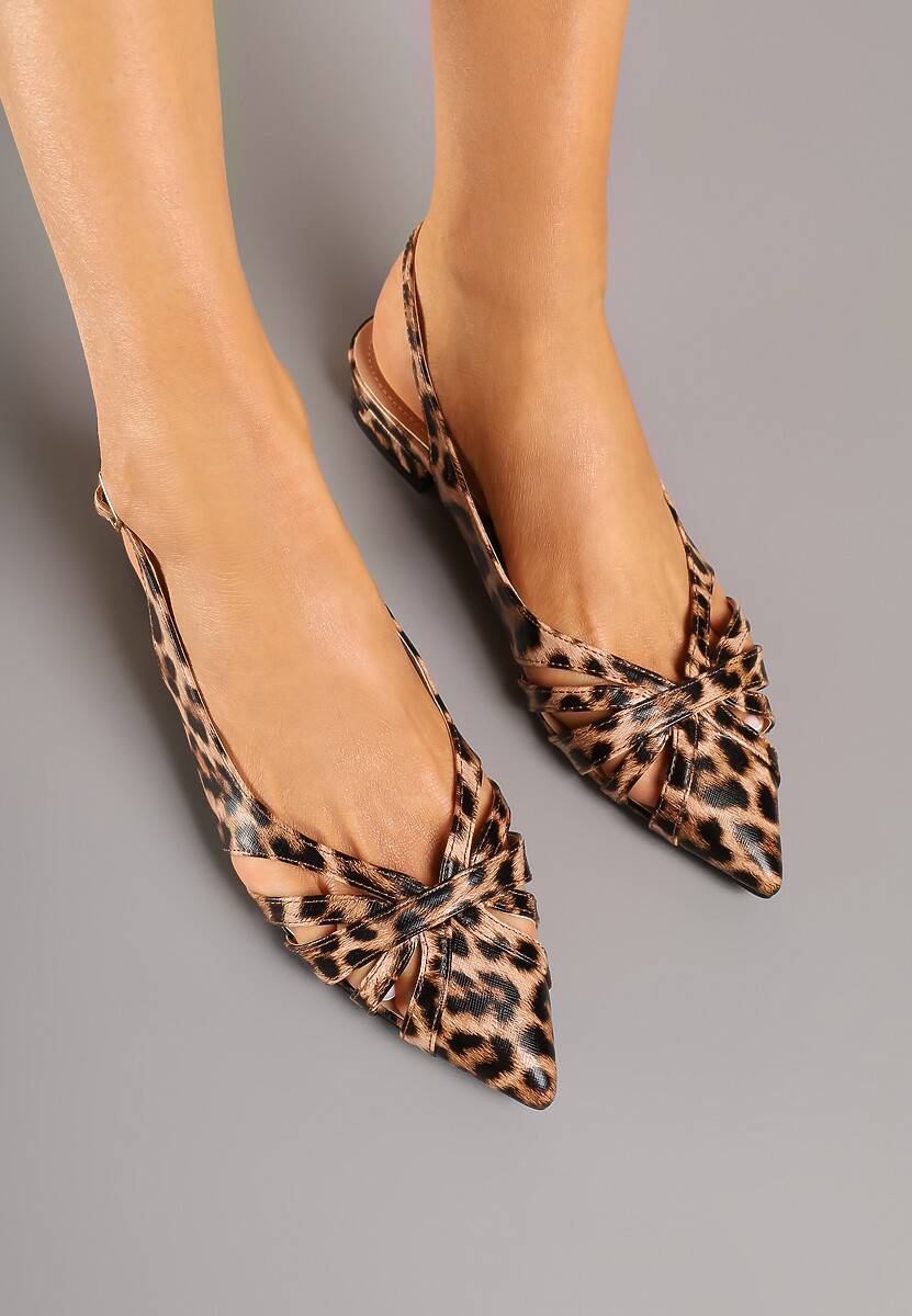 Sandale Tenosea Imprimeu leopard 3