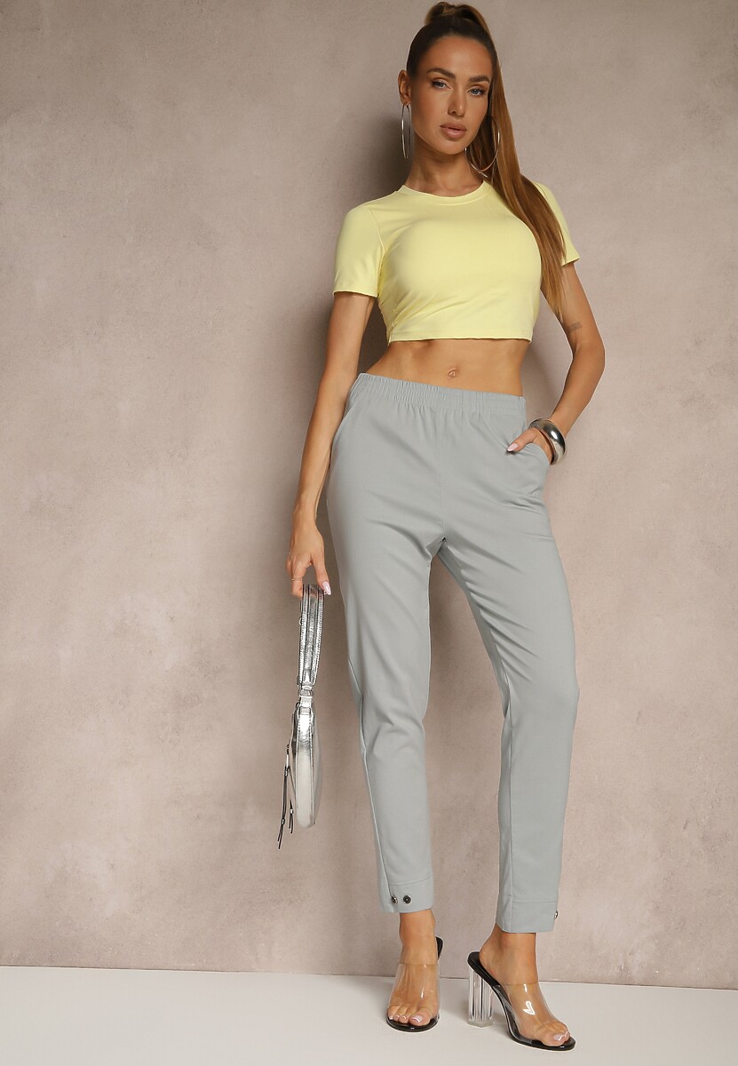 Pantaloni Redaira Gri 2