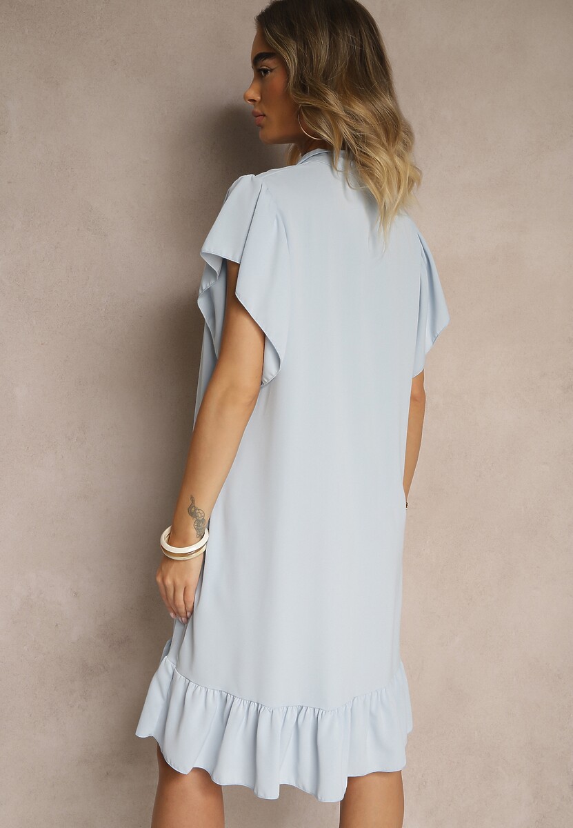 Rochie Tenelora Albastru deschis 3