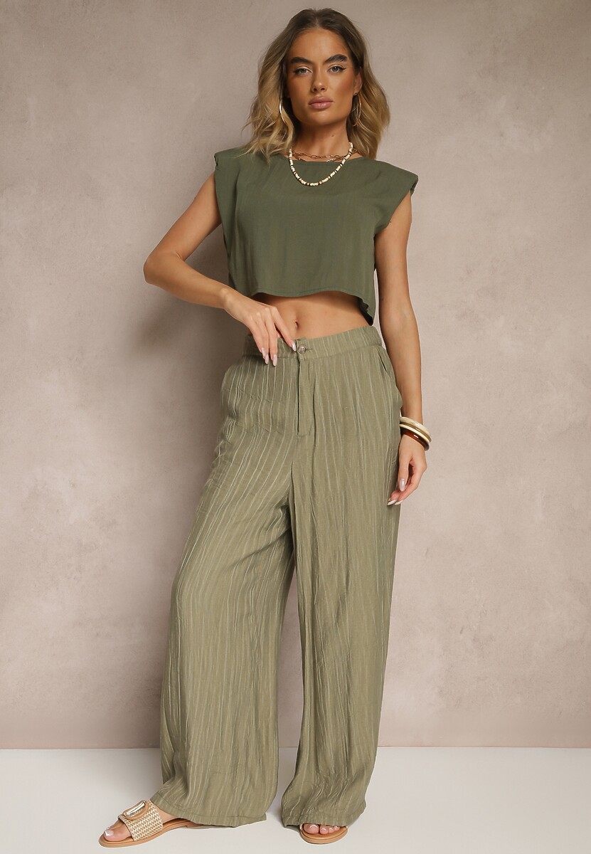 Pantaloni Natoreia Bej închis 2