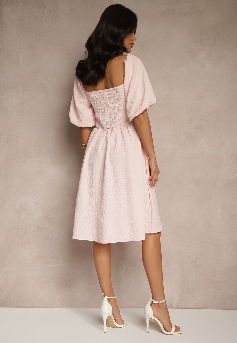 Rochie Mariwena Roz 3