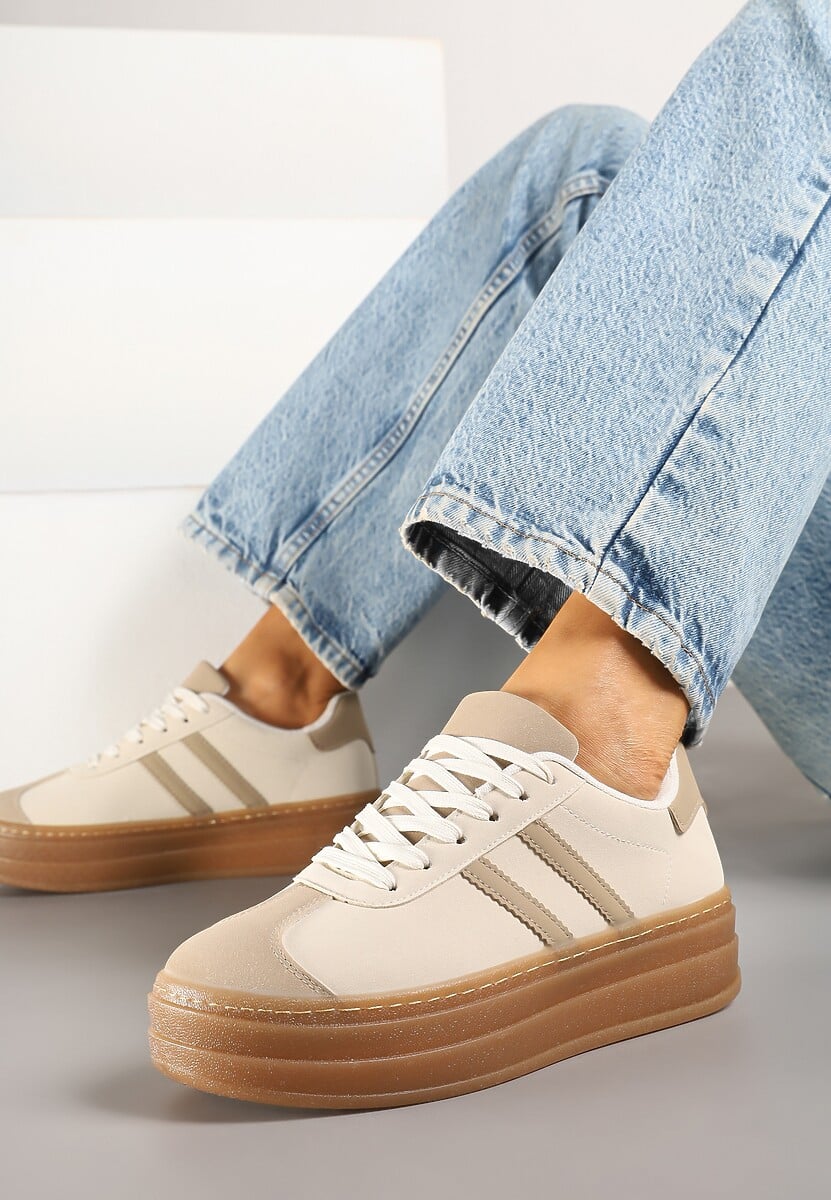 Sneakers Felainora Bej 1