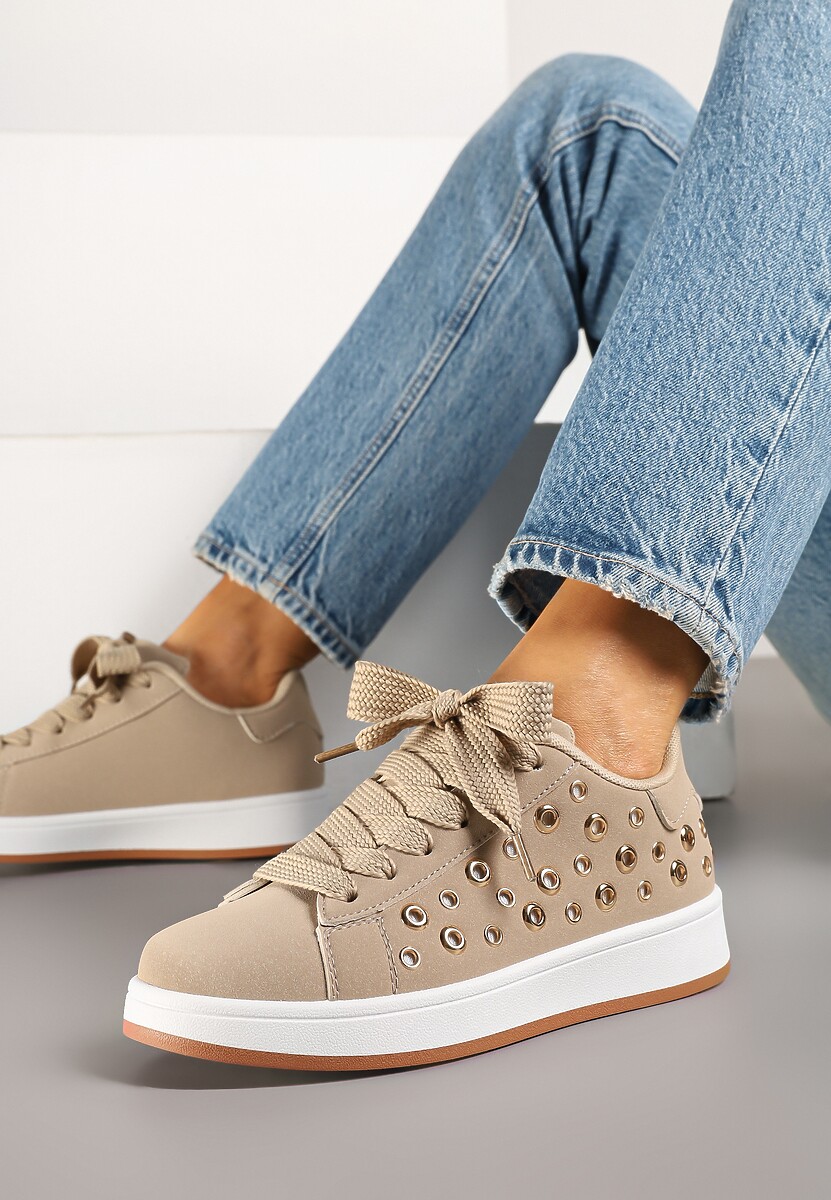Sneakers Feloriela Bej închis 1