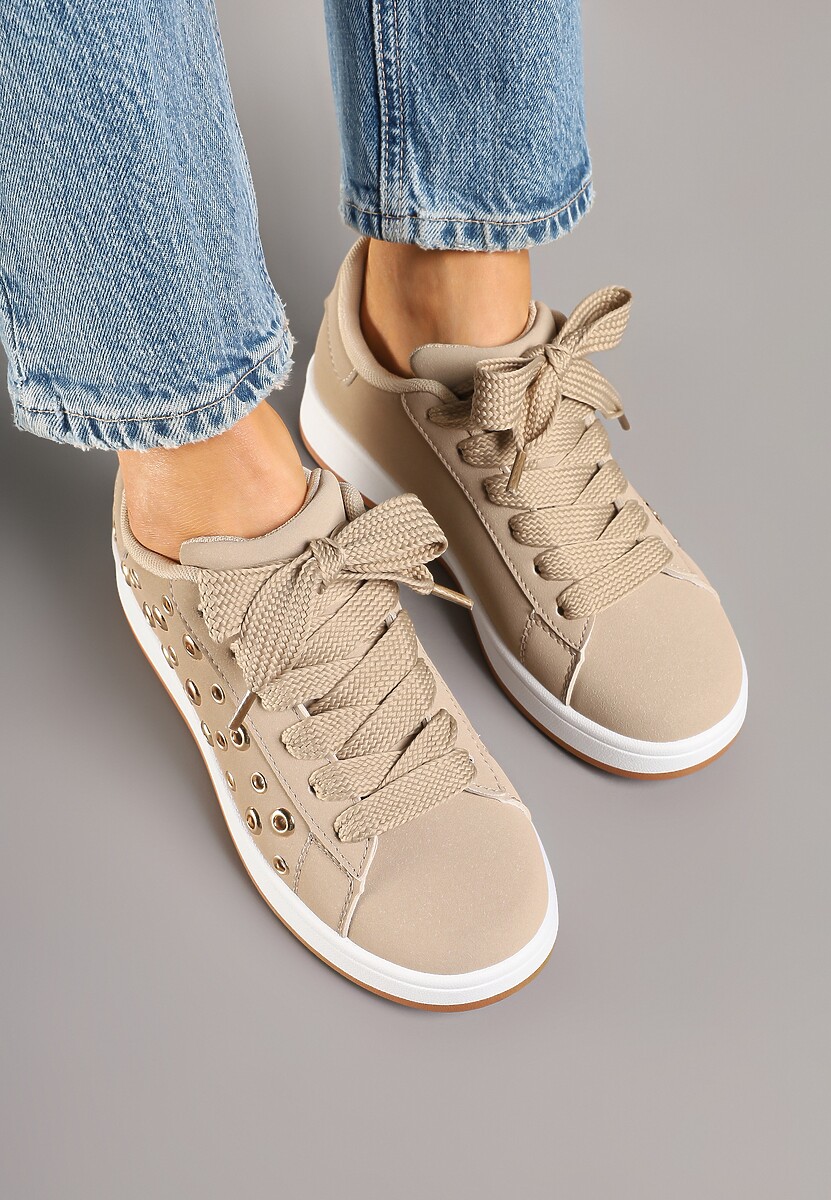 Sneakers Feloriela Bej închis 3